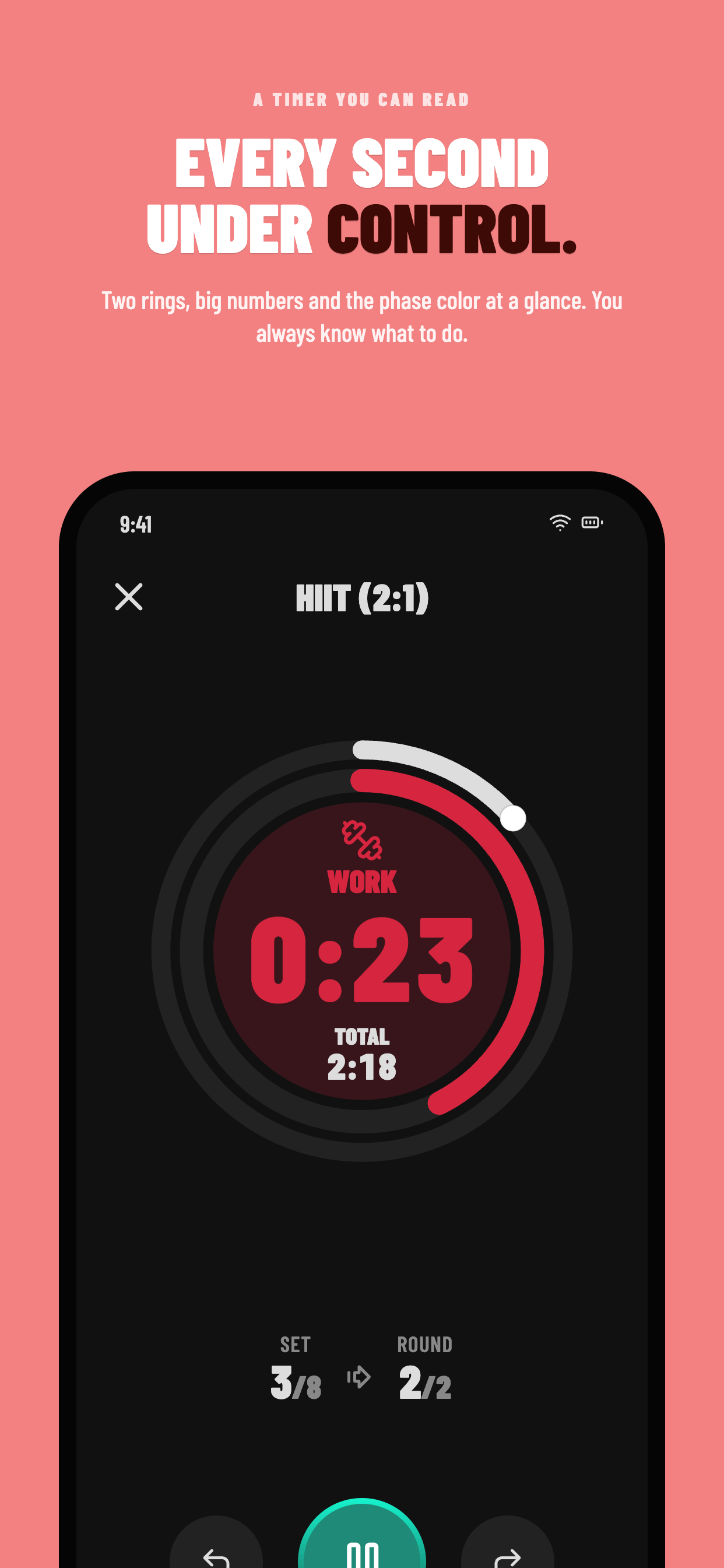 Go&Rest — the running timer